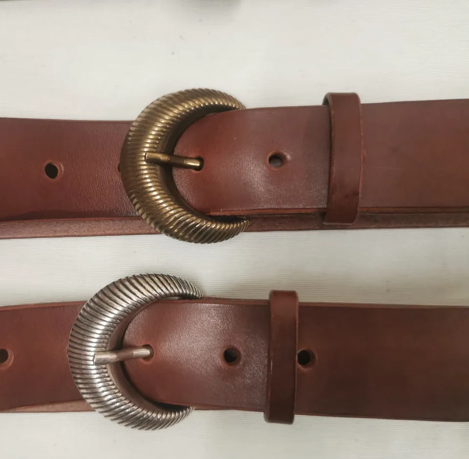 fleur-d-orage-demi-lune-ceinture-cuir-cognac-35-mm image 1