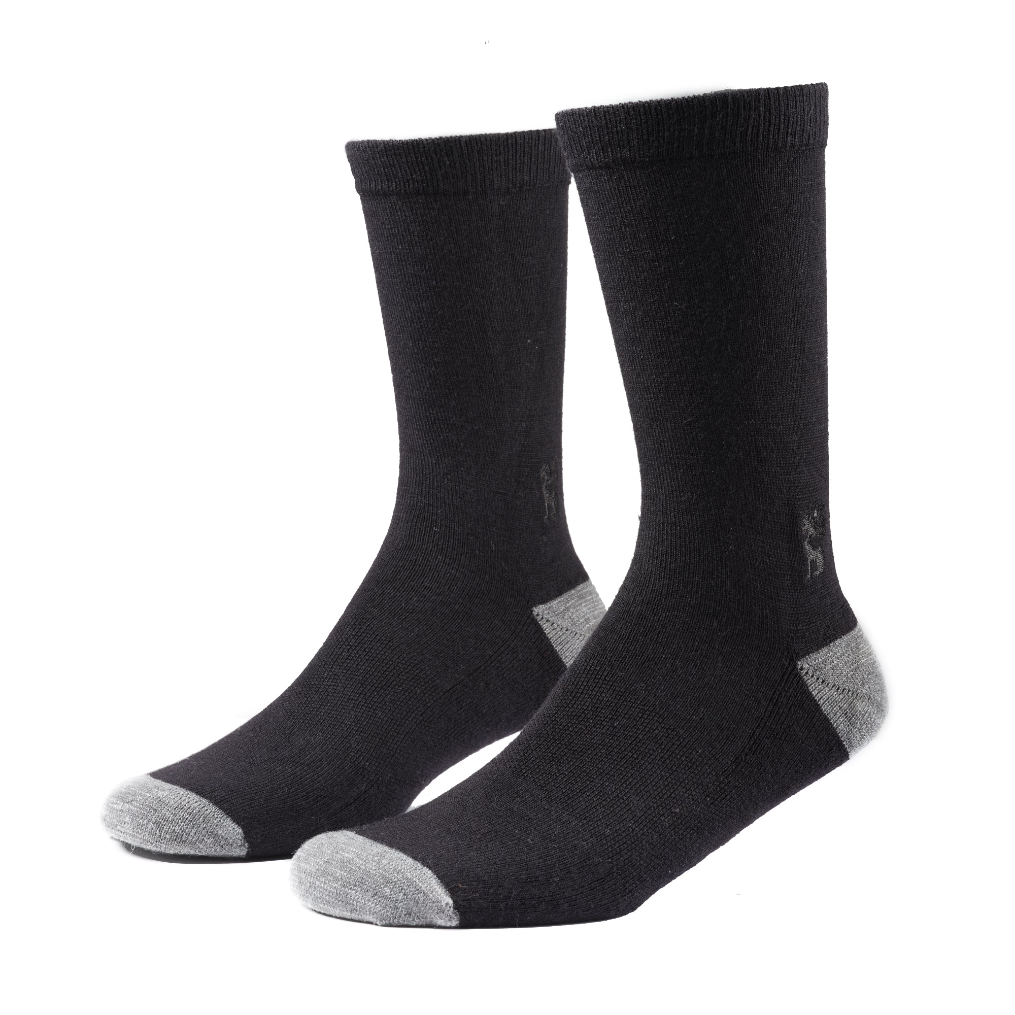chrome-clothing-merino-crew-socks-chaussettes-noir-reflective image 4