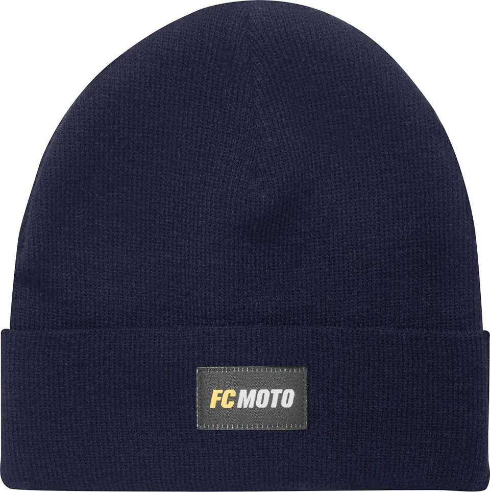 fc-moto-crew-bonnet-beanie-bleu-fonc-tricot image 1