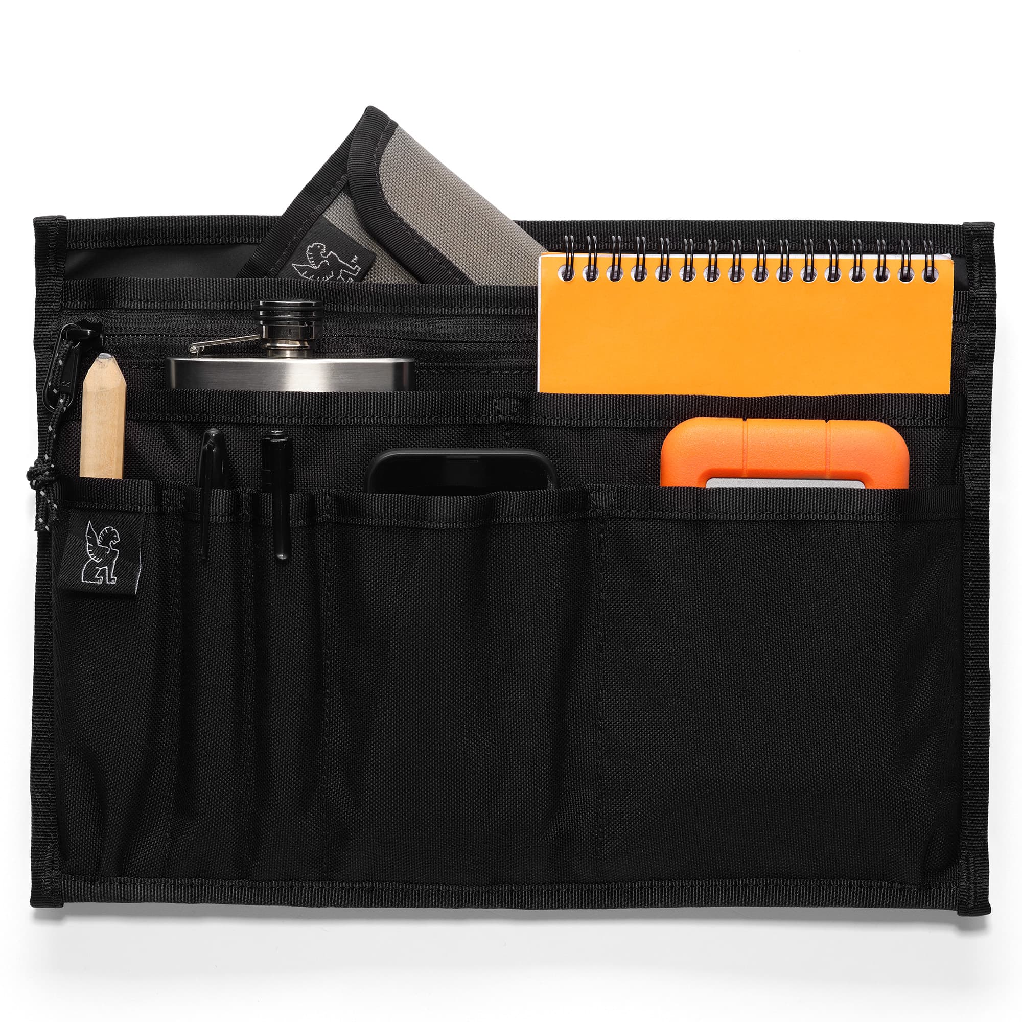 chrome-bag-organizers-messenger-organizer-2-0-organiseur-noir image 2