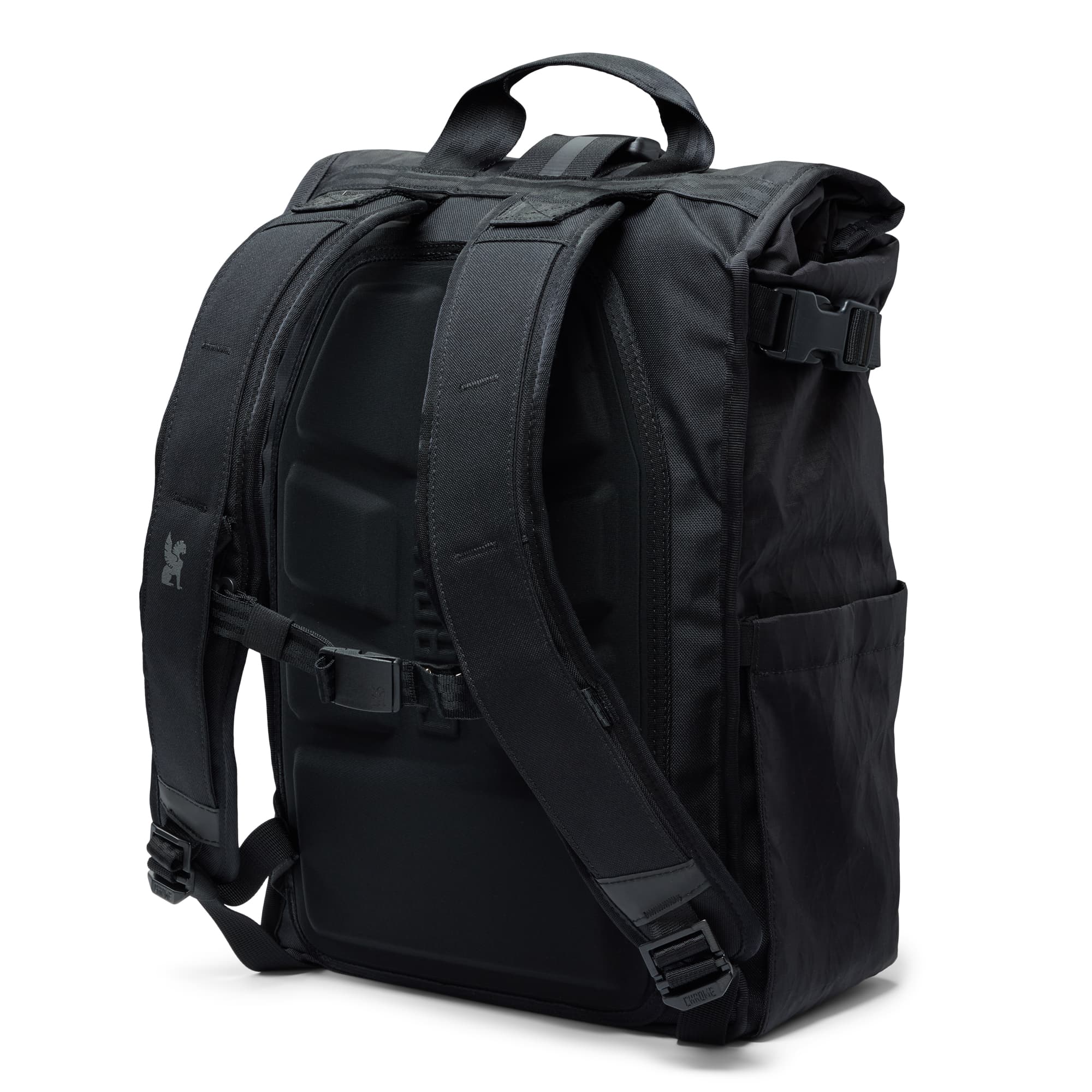 chrome-barrage-18l-sac-dos-noir-rolltop-poche-gourde image 4