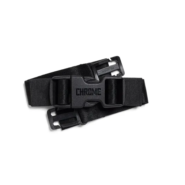 chrome-sternum-strap-sangle-poitrine-noire-r-glable image 1