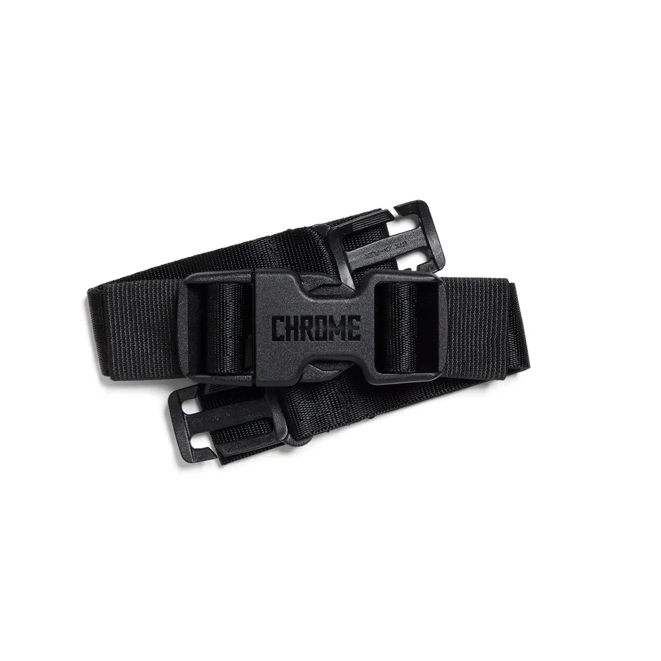 chrome-sternum-strap-sangle-poitrine-noire-r-glable image 1