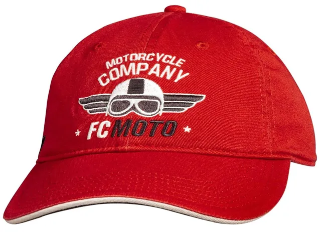 fc-moto-wings-cap-casquette-moto-noire-r-glable image 1