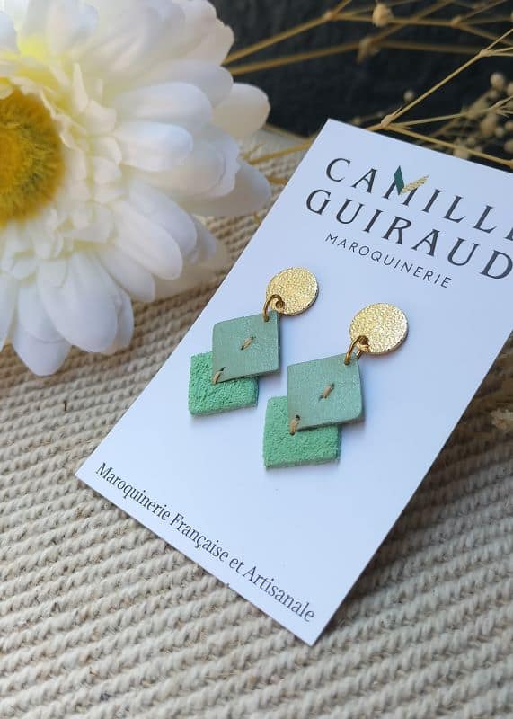 camille-guiraud-rondes-boucles-d-oreilles-vert-d-eau image 1