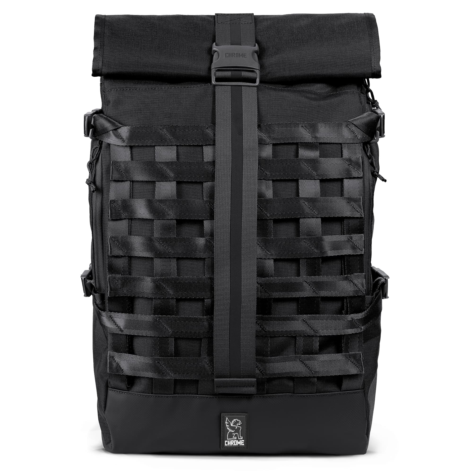 chrome-barrage-34l-sac-dos-rolltop-noir-coursier image 5